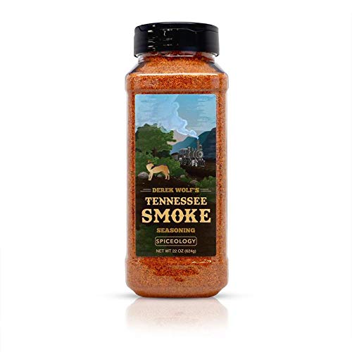 Spiceology & Derek Wolf - Tennessee Smoke BBQ Seasoning - American Barbeque Rubs, Seasonings and Spice Blends - Use On: Steaks,