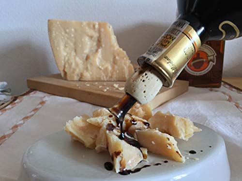 Alma Gourmet Traditional Balsamic Vinegar of Modena D.O.P. | 3.4oz | Artisanal Aged Aceto Balsamico | Tic Doser Included