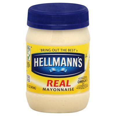 Hellmann's, Real Mayonnaise, 15-Ounce Jar (Pack of 2)2