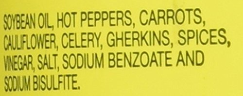 Marconi - The Original Chicago Style Hot Giardiniera - 16 Oz (2 Pack)