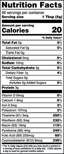 Terrasoul Superfoods Premium Nutritional Yeast Flakes, 3 Lbs (Pack Of 3), Fortified, Savory Superfood For Vegan Cheese, Seasonin
