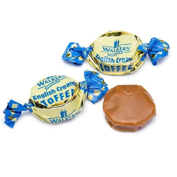 Walkers Nonsuch Creamy Toffees Bag – Traditional British Butter Toffee Candy, 5.29 Oz (Pack of 3) – Individually Wrapped Chewy Sweets