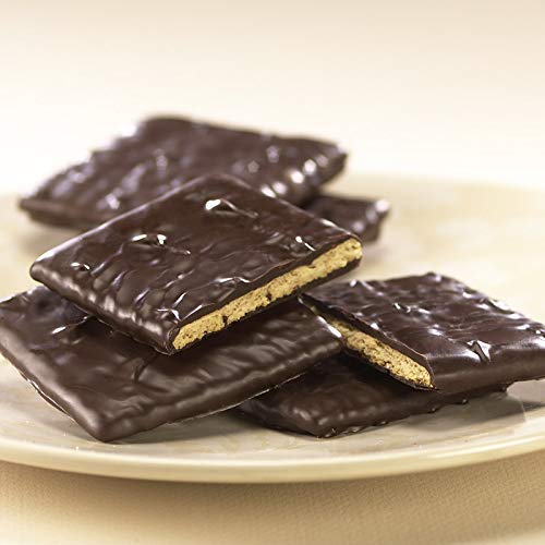Ashers Chocolates Dark Chocolate Covered Graham  ers, 7.15 oz, Kosher, Small Batches, Family Owned Since 1892
