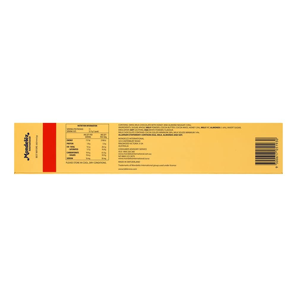 Toblerone Milk Chocolate 360gm