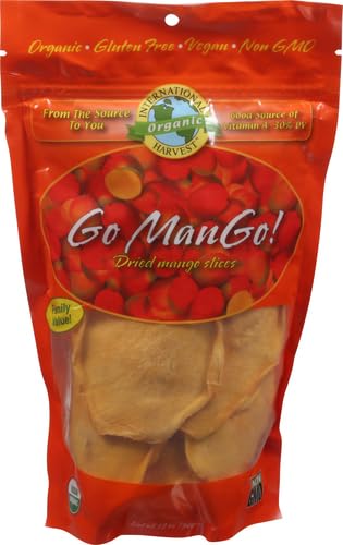 International Harvest Organic Mango Slices - 12 Ounce (Pack of 1), Room Temperature Storage