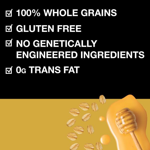 KIND Breakfast Bars, Honey Oat, Gluten Free, 3g Protein, 6 Count (12 Bars)