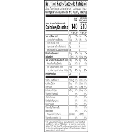 Kelloggs Froot Loops with Marshmallows Breakfast Cereal, 12g Whole Grain, 9.3 oz