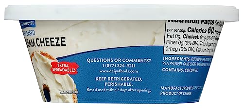 Daiya, Plain Cream Cheese Style Spread, 8 oz