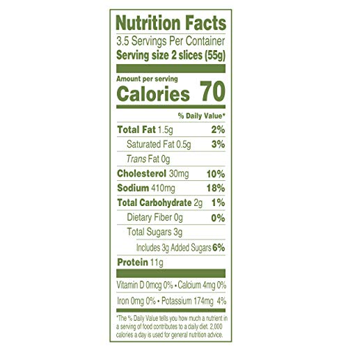 Applegate, Natural Uncured Honey Ham Sliced, 7oz