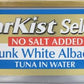 StarKist Selects No Salt Added Chunk White Albacore Tuna in Water - 4.5 oz Can (Pack of 5)