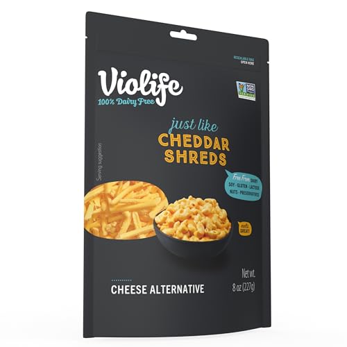 Violife, Cheddar Shreds, 8 Ounce