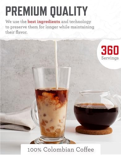 360 Serving Freeze Dried Coffee Bucket