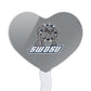 GRAPHICS & MORE Cupcake Picks Set of 6 - Acrylic Heart Toppers - Southwestern Oklahoma State University