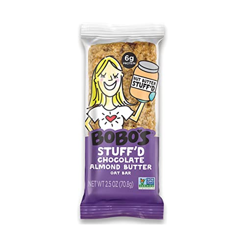 Bobos Oat Bars, Chocolate Almond Butter Filled, 2.5 Ounce