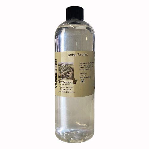 OLIVENATION Star Anise Flavor Extract - Vegan, Gluten Free, Kosher - 16 Fl Oz