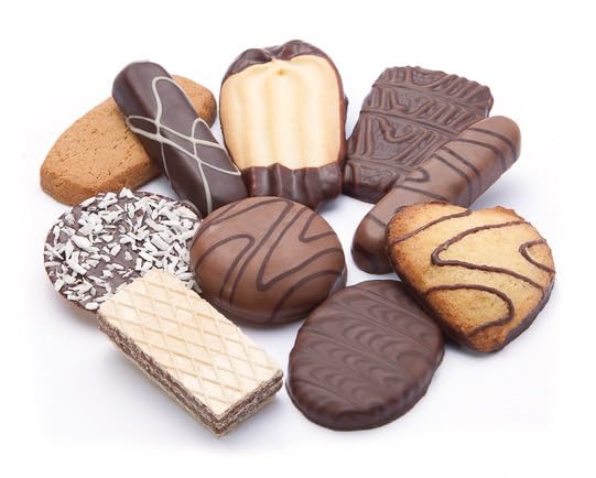 Lambertz European Holiday Cookie Tin – 92 Cookies, 10 Varieties – Ready To Serve And Gift-Ready For Christmas And Office Sharing – 26 Ounces