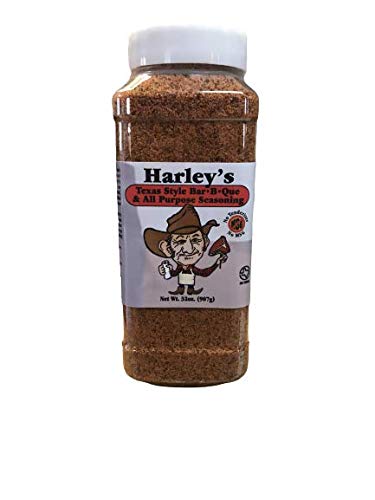 Harleys Texas Seasoning 32oz | Original All Purpose BBQ Seasoning Perfect for Seasoning Everything From Meat to Seafood. (Origin