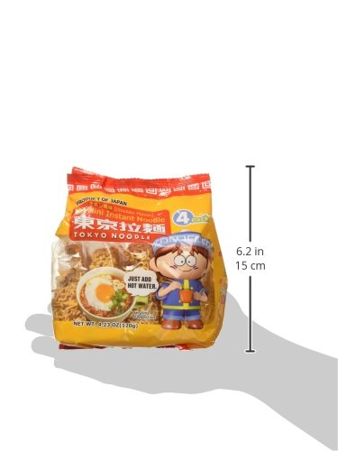 Tokyo Ramen Noodles - 4.23 Ounce Pack - Authentic Japanese Flavor