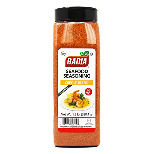 Badia Seafood Seasoning Creole Blend(Blackened),1.5 Pound (Pack Of 6)
