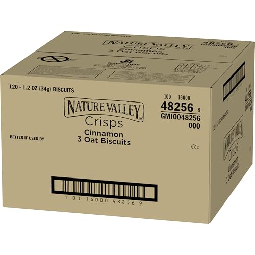 Nature Valley Crisps, Cinnamon, 1.2 Oz (Pack of 120)