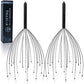 Svjetiq 2 Pack Head Massager/ Scratcher 20 Fingers Handheld Scalp Massage Tingler For Deep Relaxation, Stocking Stuffers For Men
