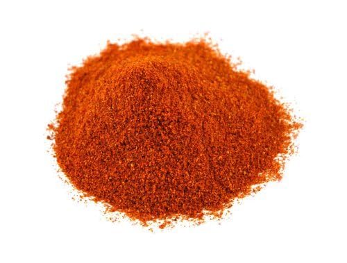 Pride Of India Red Chili Ground Spice - GMO/Gluten Free - 8oz Medium Dual Sifter Jar - Ideal for Gourmet & Savory Dishes