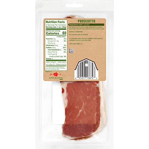 Applegate, Natural Prosciutto, 3oz