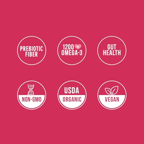 Mamma Chia Organic Prebiotic Squeeze Snack, Strawberry Lemonade, Fiber-Rich Prebiotic Gut Support,Usda Organic, Non-Gmo, Vegan, Gluten Free, 3.5 Ounce (Pack Of 4)