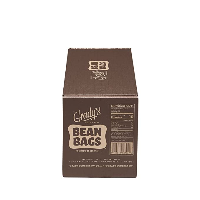 Grady'S Cold Brew Coffee, French Vanilla, Bean Bag Bundle With 24 (2Oz.) Bean Bags