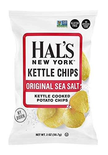Hals New York Kettle Cooked Potato Chips, Gluten Free, 10 Flavor Variety Pack, 2 oz (Pack of 20)