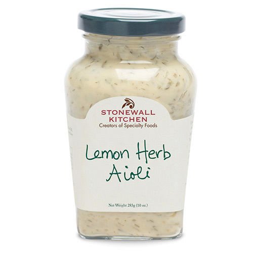 Stonewall Kitchen Aioli Collection - 3 Piece Assortment, Off-White