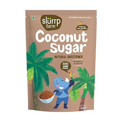 Slurrp Farm Coconut Sugar  Natural Sweetener, 300G