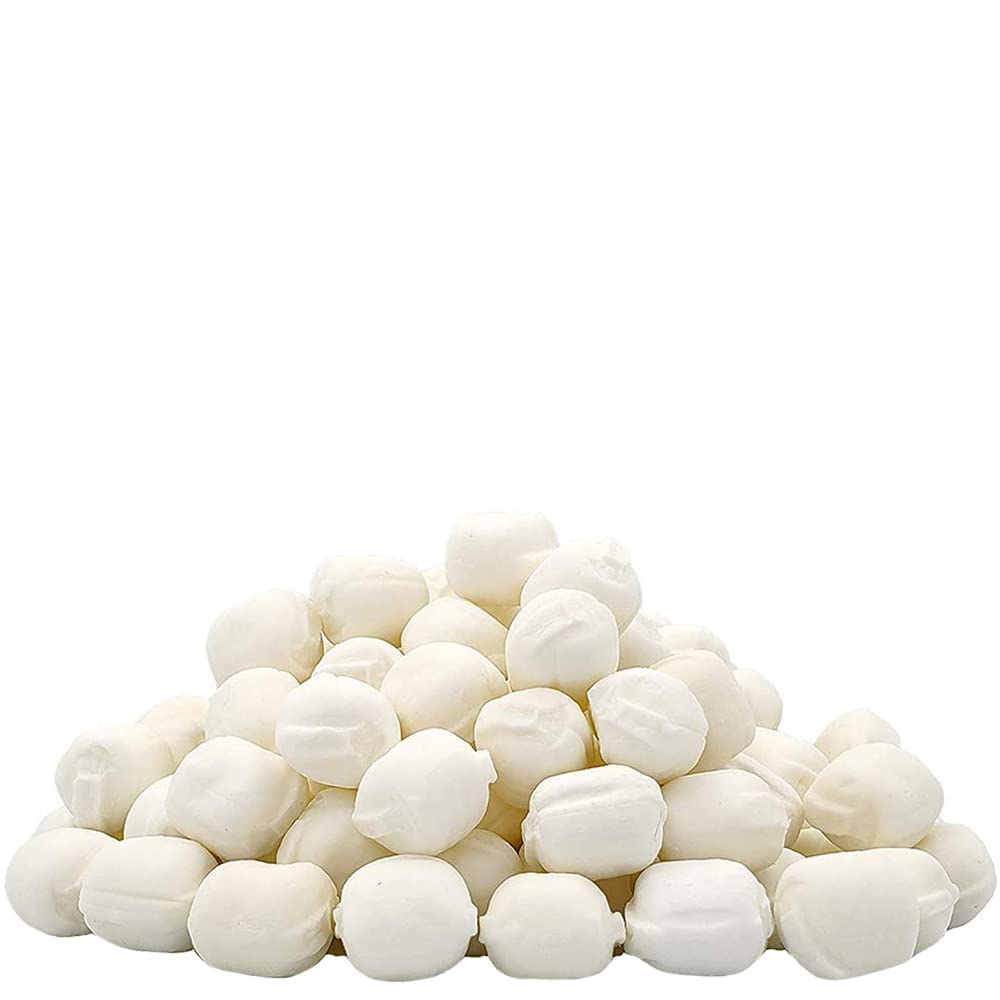 The Dreidel Company Fiesta Buttermints, Fat-Free Mint Candies, Kosher Certified, 275 Count, Individually Wrapped, White