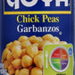 Goya Chick Peas, Garbanzo Beans, 15.5 Ounce