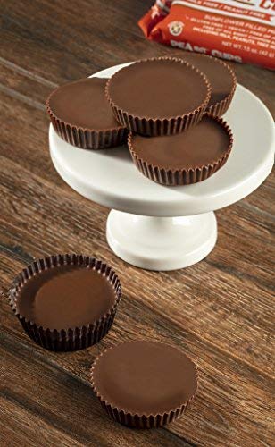 Vegan, Gluten Free, Nut Free |Large Chocolate PeaNot Butter Cups (3 Pack) | Dairy Free, Soy Free, Sesame Free | Allergy Friendly