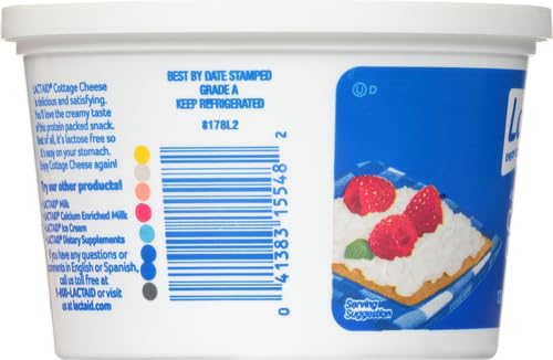 Lactaid, Low Fat Cottage Cheese, Plain, 16 oz
