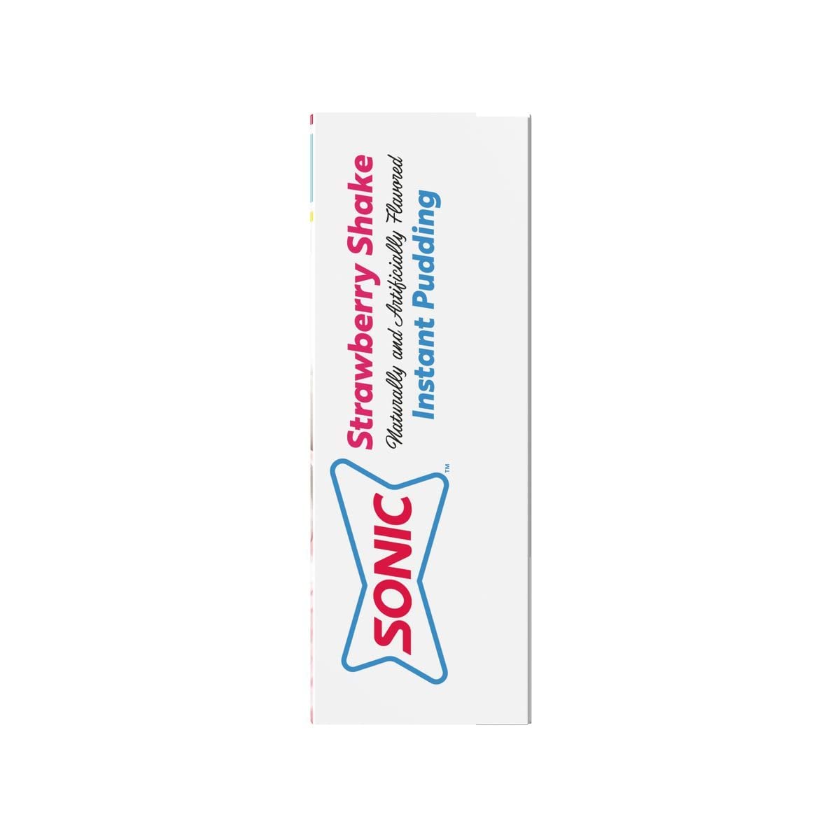 Sonic Instant Pudding, Strawberry Shake, 3.03 Oz (Pack Of 3)