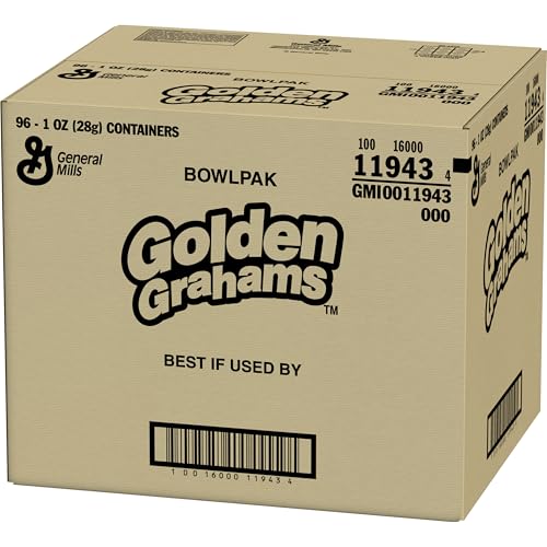 Golden Graham Cereal Bowls, 1 Oz (Pack of 96)