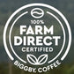 Biggby Best Whole Bean Coffee, 100% Farm-Direct, 12Oz Bag, Medium Roast