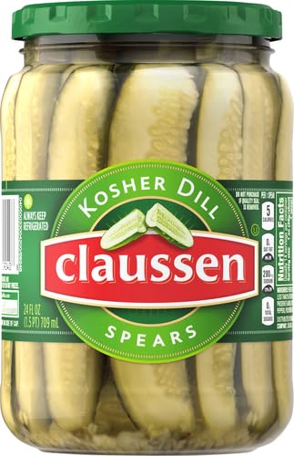 Claussen Kosher Dill Pickle Spears, 24 fl. oz. Jar