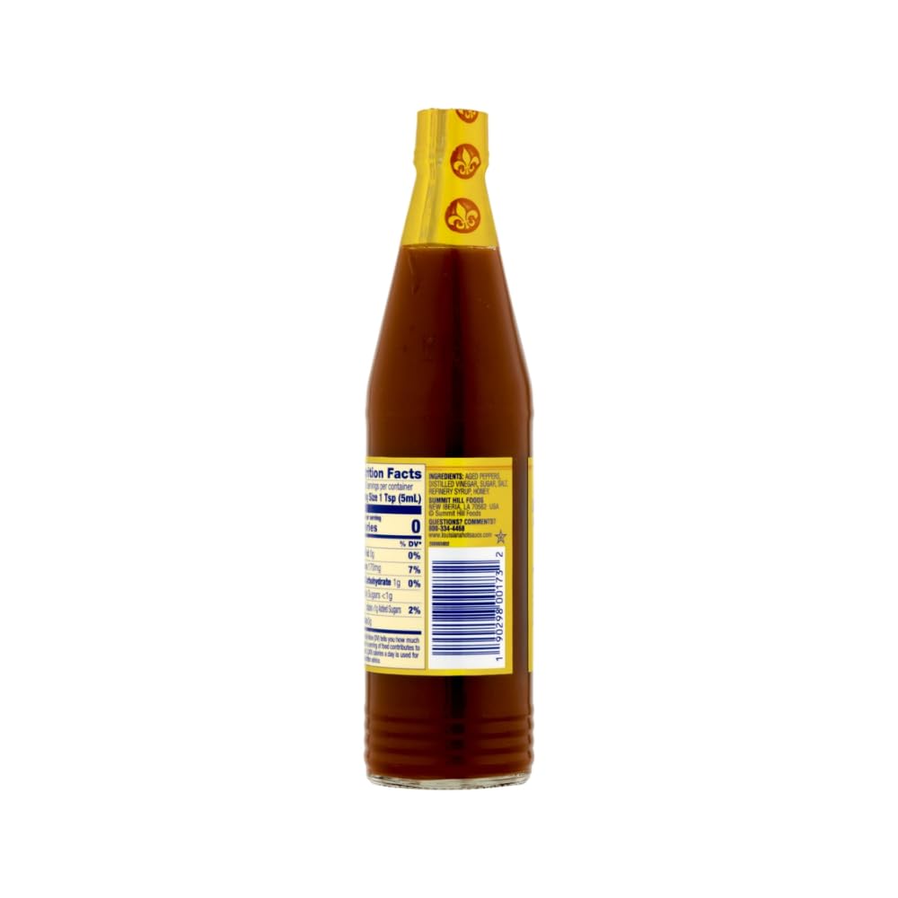 Louisiana Hot Sauce Sweet Heat, 6 Fl Oz, Pack of 4