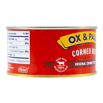 Ox & Palm Corned Beef Original Chunky Style, 11.5 Ounce (Pack Of 12)