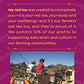 MY RED TEA Organic Rooibos Tea, Caffeine-Free, 80 Tagless Teabags, 6.8 Ounce, Sustainably Farmed in South Africa, Red