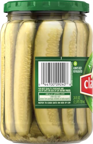 Claussen Kosher Dill Pickle Spears, 24 fl. oz. Jar