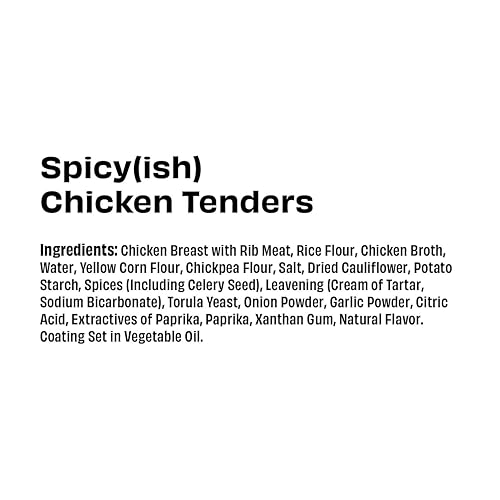All Natural Spicy(ish) Chicken Tenders