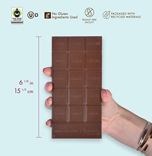 Chuao Chocolatier Potato Chip Milk Chocolate Bars | Gourmet No Preservatives | For Gift Baskets, Christmas, Birthday, Thank You, Care Package | 12 Ct