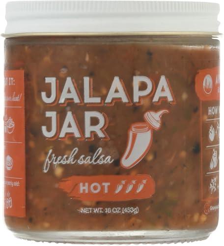 Jalapa Jar Austin Blend Hot Salsa, 16 Oz