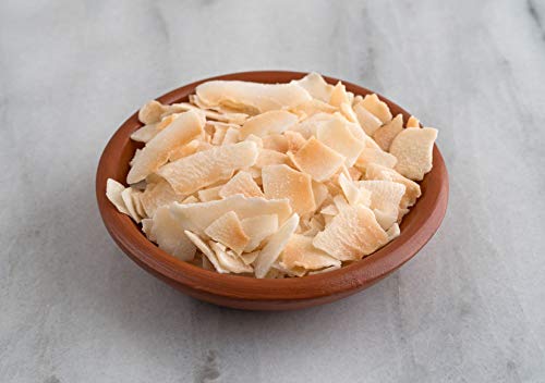 Terrasoul Superfoods Organic Toasted Coconut Chips, 12 Oz - Unsweetened | Unsalted | Perfectly Toasted Flakes