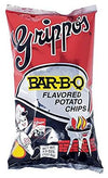 Grippos BBQ Potato Chips 4.5 Ounce Bag (Pack of 3) | Includes GreenZep Sticker