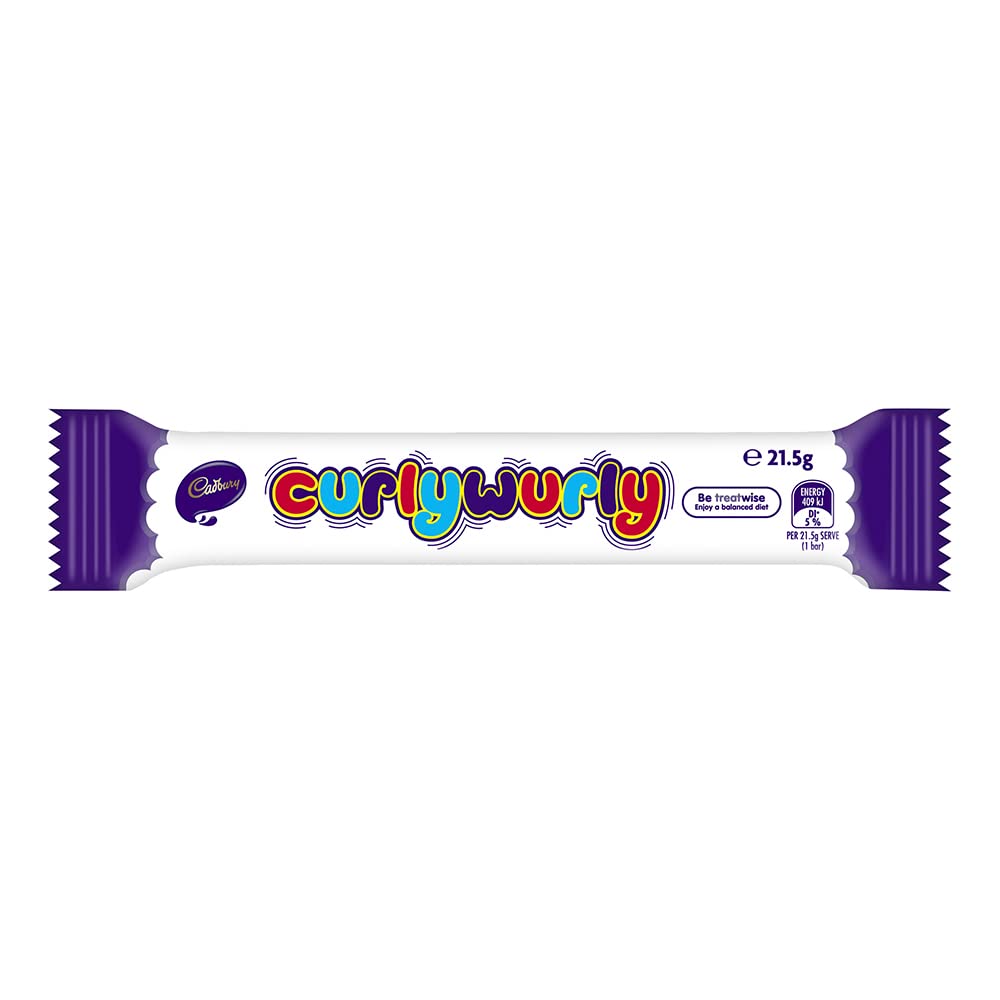 Cadbury Curly Wurly Bar from England (Pack 5 Bars)